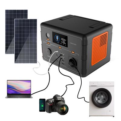 China Type C PuFa 500W Solar Generator Portable Power Station for Home Car Refrigerator Drone Laptops for sale