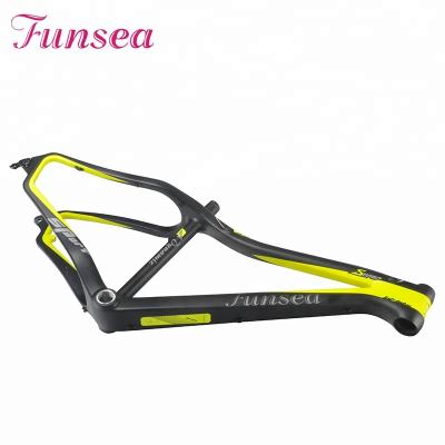 China Mountain Bikes Funsea China OEM ODM Custom Logo 26 Inch T700 Road Racing Bicycle Carbon Fiber Frame Super Light Carbon Road Bike Frame for sale