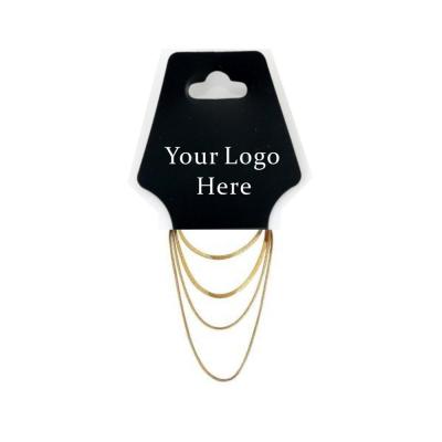 China Sustainable Custom Garment Hang Tag With Beautiful Design for sale