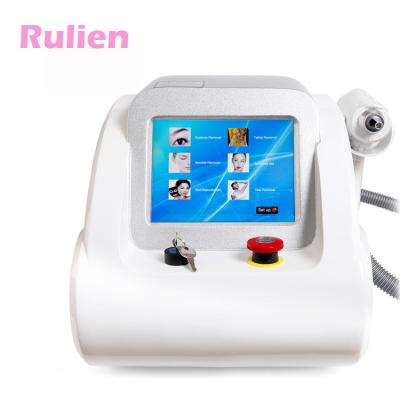 China Portable Anti-puffiness laser tatoo remove machine Q switch nd yag laser for sale