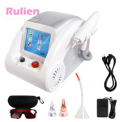 China Anti-Puffiness Rulien Q Switch Tattoo Removal Yag Laser Machine 532nm 1320nm 1064nm Carbon Gel Therapy Machine for sale