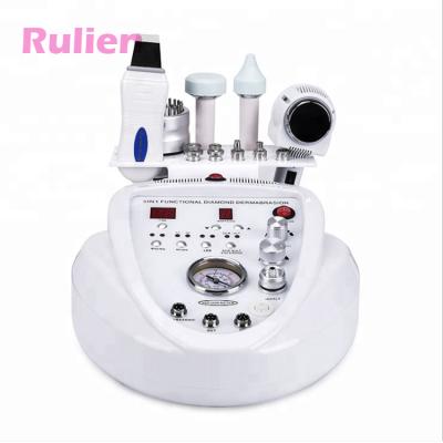 China Exfoliators 5 in 1 Diamond Microdermabrasion Microdermabrasion Skin Photon Skin Scrubber Ultrasound Facial Beauty Machine for sale