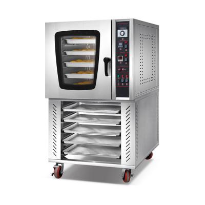 China Bakery Bakery Equipment Bread Baking Industrial Bread Baking Oven Hot Air Circulation Electric Convection Oven for sale