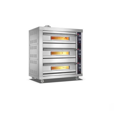 China Commercial Catering Commercial Bakery Baking Oven Gas Oven For Bakery Bread for sale