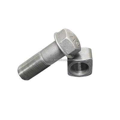 China Construction Material Stores M22 Track Shoes Bolts Track Protection Bolt And Nut For PC300 Excavator for sale