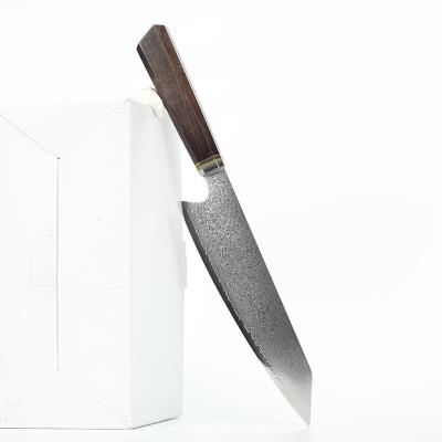 China Professional Customized 8 Inch Vintage Damascus Kitchen Stainless Steel Chef Knives Damascus Knife for sale