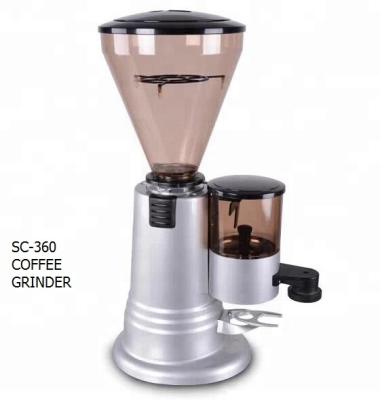 China Hotel stainless steel birchleaf coffee grinder electric commercial automatic coffee grinder mechanism for sale