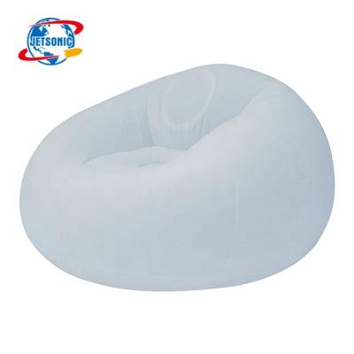 China Wholesale Inflatable Funiture Sofa Cozy Air Sofa Led Light Inflatable Sofa Chair for sale