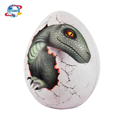 China Lighting 38cmH Oyuncak Easter Decoration PVC Dinosaur Egg Toy Inflatable Toy for sale