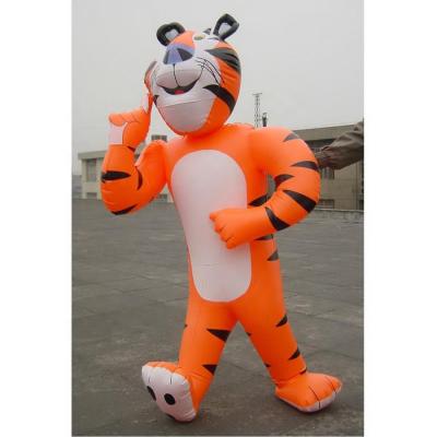 China Same /Holiday/model Cute Inflatable Cartoon Tiger Giant Inflatable Animal Other Toy Animal Safe Valve mall/park/party animation 3D 4-7 days JETSONIC 20 days for sale