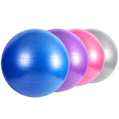 China Fitness Pilates Fitness Gym Massage Point Balance Adjustment Ball Exercise Workout Yoga Balls 45/55/65/75/85CM With Pump for sale