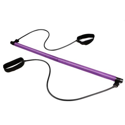 China Fitness bar pilates adjustable rubber rods for sale