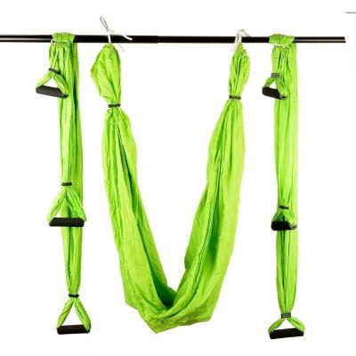 China Fitness Fly Aerial Anti-Gravity Yoga Hammock Custom Neon Colors Launch Swing Cardboard Silk Fitness , Sports Customized Color Accept Avaibale for sale