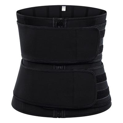 China Universal Wholesale Private Label Double Straps Neoprene Slimming Waist Trainer for sale