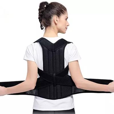 China Breathable.posture Corrector Men and Women Posture Corrector Adjustable Back Shoulder Brace for Posture Correction and Lumbar Support for sale