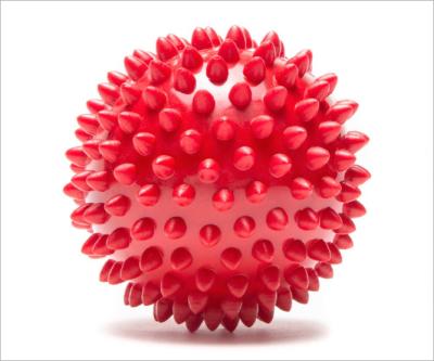 China Relieve stress China factory direct sale mini massage ball handle colorful anti-stress ball for fitness for sale