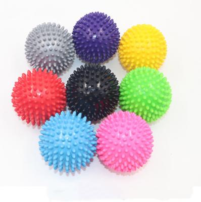 China Yoga Exercise Amazon Fitness Bodybuilding Gym PVC Hot Selling Spike Ball for sale