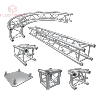 China Event Technology Trade Show Building Exhibit Store Fitting PLUSTRUSS 290MM x290MM G34 Stage Truss Aluminum Lighting Display System for sale