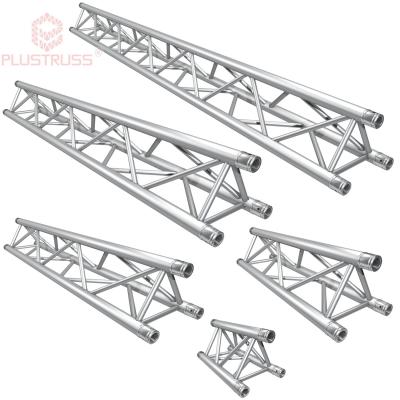 China Event Tech Trade Show Building Exhibit Store Fitting Aluminum Plustruss Triangle Truss System For Stage Display Lights 290MM 0.5M-4M G33 for sale