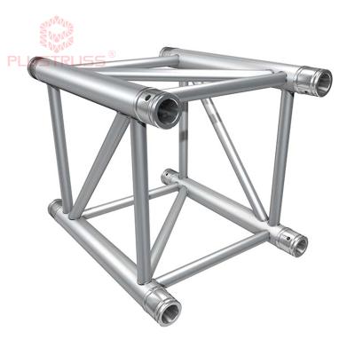 China Fit Aluminum Event Technology Trade Show Building Showroom Store Truss Display Stage Lighting Truss Assembly Parts 400x400x500mm G44 for sale