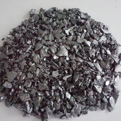 Chine 10-100 mm fe silicium FeSi 72/65 Désoxydant de coulée utilisé en bloc à vendre