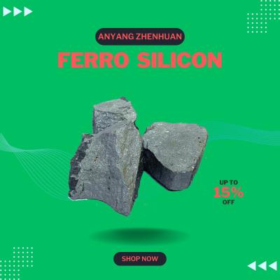 China 10-100mm Ferro silício em pó para melhorar o desempenho na indústria de ferro e ferro fundido à venda