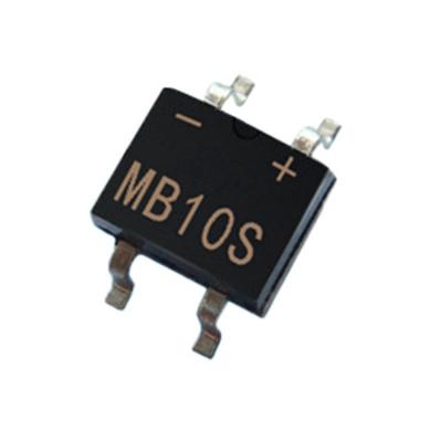 China Others MB10S SMD Bridge Rectifier Diode 42MIL 46MIL 4 Pin 0.5A 1000V MBS 0.5 Amp 1000 Volt Silicon mb10s Rectifier for sale