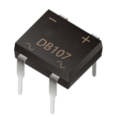 China Other DB107 DIP 4 Pins By Hole 1000V 1A Bridge Rectifier Diode Bridge Rectifier Manufacturer for sale