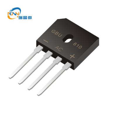 China Other GBU810 through hole rectifier bridge diode power supply LED 8A 1000V gbu810 bridge rectifiers for sale