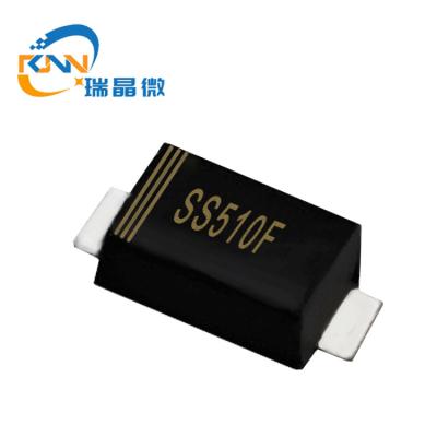 China Power supply; Lightweight SS510F SMAF Schottky Rectifier 50 60 Mil SMD Diode 100V 5A Surface Mount SMD SS510F Diodes for sale