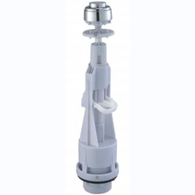 China 2.1 L/s Flushing Speed European Push Button Flush Valve Assembly For Bathroom Fittings for sale