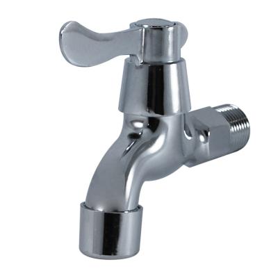 China Polished Zinc Single Handle Chrome Bathroom Mixer Faucet Bathroom Faucet Spout Feature for sale