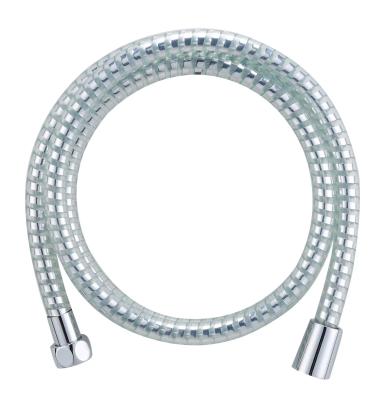 China Silver 304 Stainless Steel Shower Hose Extra Long Chrome Handheld Hose for Bathroom for sale