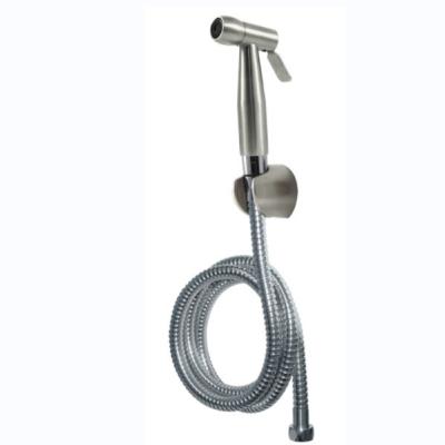 China Sustainable 304 Stainless Steel Bathroom Toilet Bidet Faucet Sprayer Handheld Sprayer for sale