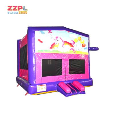 China PVC Tarpaulin Kids Inflatable Princess Castle Bouncy Girls Bouncy Castle For Sale for sale