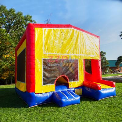 China PVC Inflatable Combo Bouncer , Kids Inflatable Mini Combo Jumper With Slide for sale