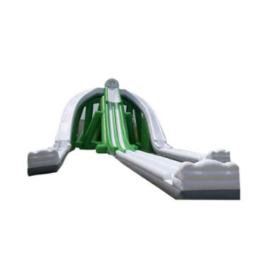 China Long Water Slide Outdoor Custom Inflatable Price Factory Inflatable Entertainment Slide N Slide City Slide for sale