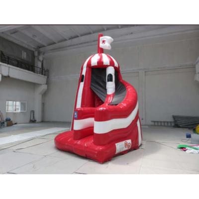 China Inflatable Helter Skelter Inflatable Slide Rotate Slide Dome Inflatable Slide Bouncy House PL004 for sale