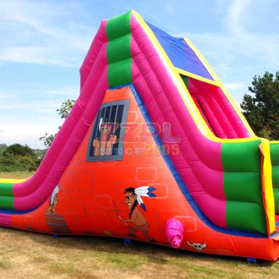 China 0.55mm PVC tarpaulin 1000D helter slide inflatable dry carnival inflatable kids play arena for party for sale