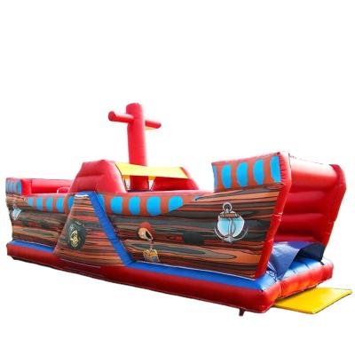 China Outdoor Playground Theme Park ZZPL Pirate Inflatable City Commercial Inflatable Hot Sale Inflatable Amusement Playground Amusement Park for sale