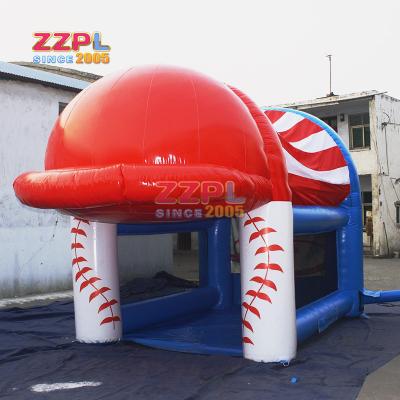 China Inflatable Inflatable Speed ​​Cage Inflatable Baseball Field Playground Sports Toy New Inflatable Batting Cage for sale