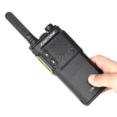 China Cheap Zastone V77 Ham Radio CB Radio UHF CB 1500mAh Two Way Handheld Walkie Talkie 3W for sale