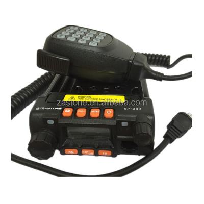 China Colorful Dual Band Zastone Mini Radio MP300 136-174/400-480MHz Mini Car Mobile Radio Transceiver MP300 for sale