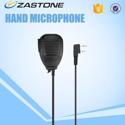 China Handy two way radio speaker talkie microphone H34-K for baofeng/TYT/HYT/ZASTONE walkie talkie, wireless tour guide for sale