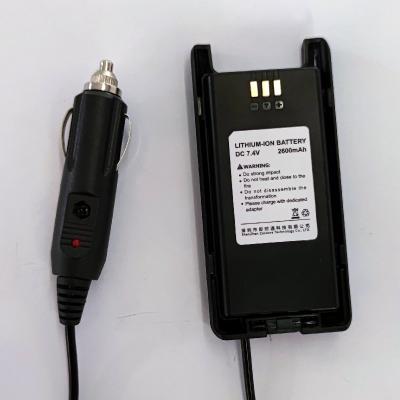 China UniversalÂ   ZASTONE M7 Battery Adapter Car Power Supply 12V Cigarette Lighter Walkie Talkie for sale