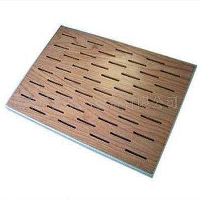 Κίνα Highly Efficient Sound Absorption Durable Modern MDF Slotted Acoustic Wall Panels For Recording Studio προς πώληση