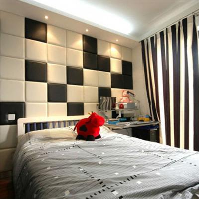 China Hot Selling Interior Decoration Bedroom Interior Decor Foam Wall Panel Fabric Hotel Decorative Sound Barrier for sale