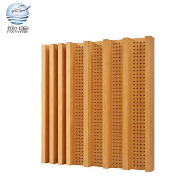 China Eco-friendly Diffusion Sound Insulation Panel Solid Wood Indoor Conference Room Sound Absorption And Sound Insulation Material Manufacturer for sale