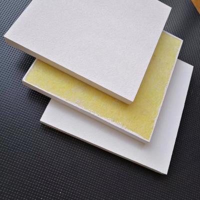 China Highly Efficient Sound Absorption Factory Wholesale Suspended Sound Absorbing Panels Fiberglass Acoustic Ceiling Tiles Te koop