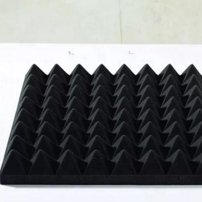 China Highly Efficient Sound Absorption Best Selling Modern Soundproof Foam Wall Panel Hotel Durable Acoustic Foam Board for sale